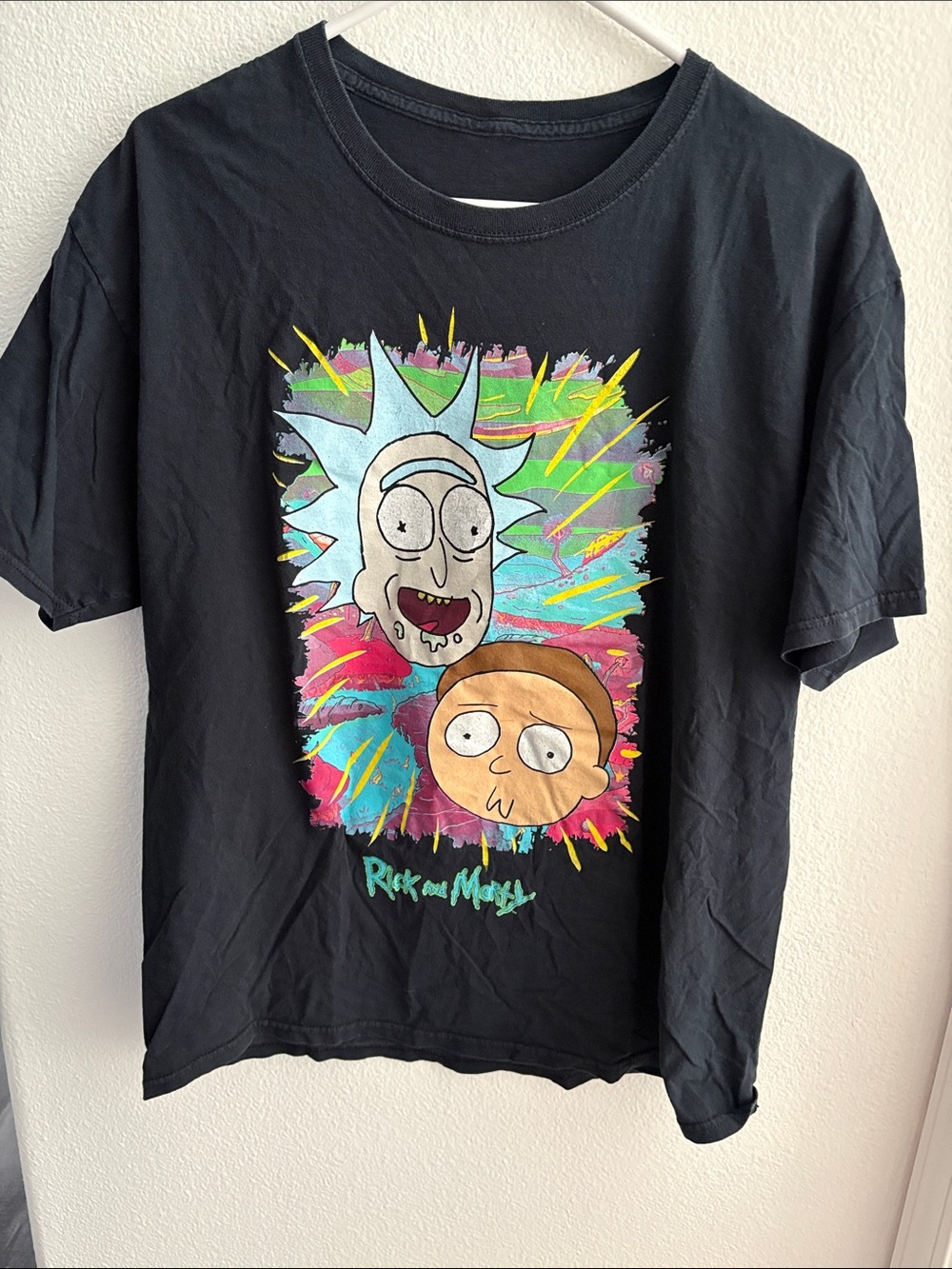 Mens Black Graphic Tee